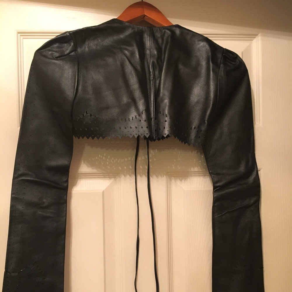 Real leather top - Picture 2 of 6